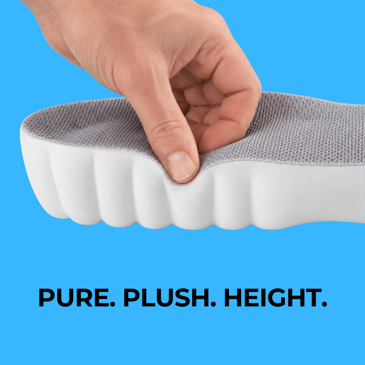 OrthoLift™ Cushioned Height-Boosting Insoles