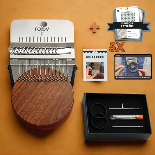 WeaveCraft™ Wooden Mending Kit