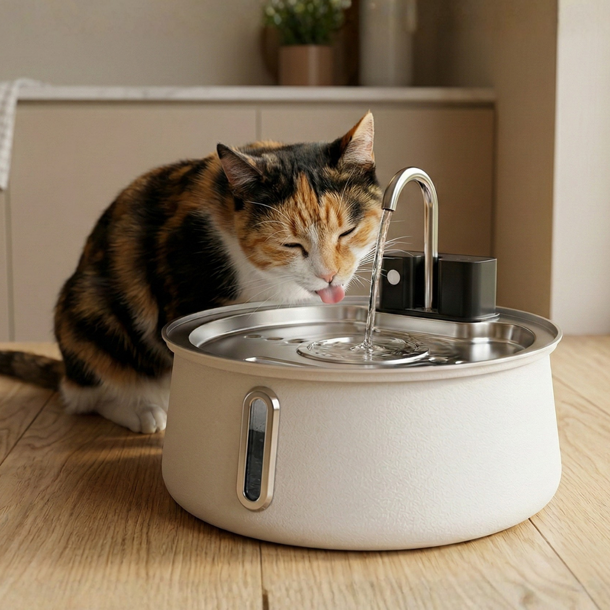 PurrFlow™ Cordless Cat Water Fountain