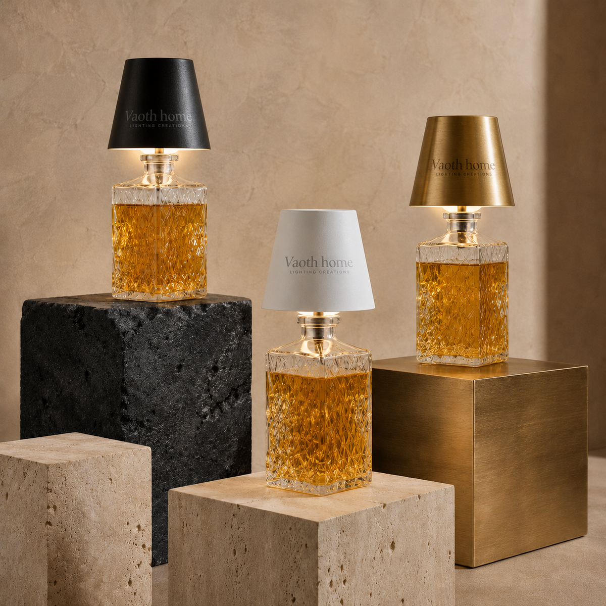 BottleGlow™ Rechargeable Bottle-Top Lamp