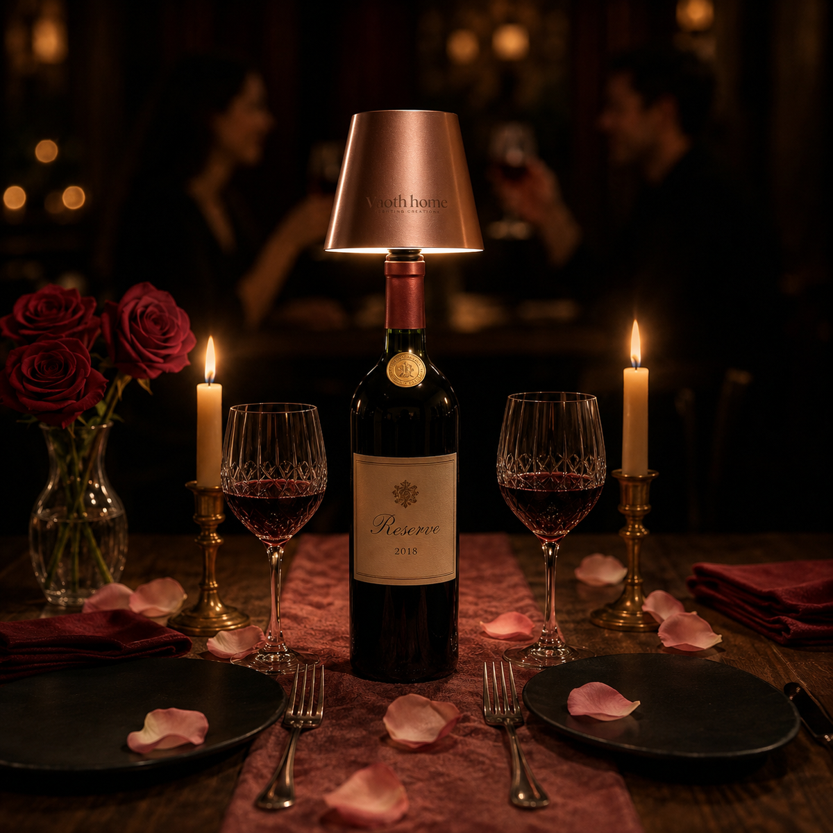 BottleGlow™ Rechargeable Bottle-Top Lamp