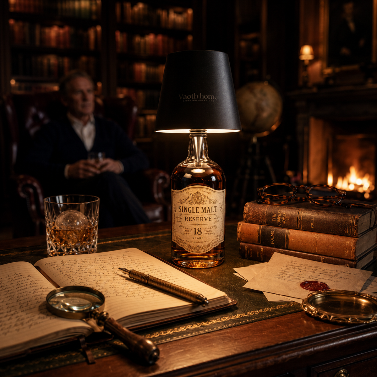 BottleGlow™ Rechargeable Bottle-Top Lamp