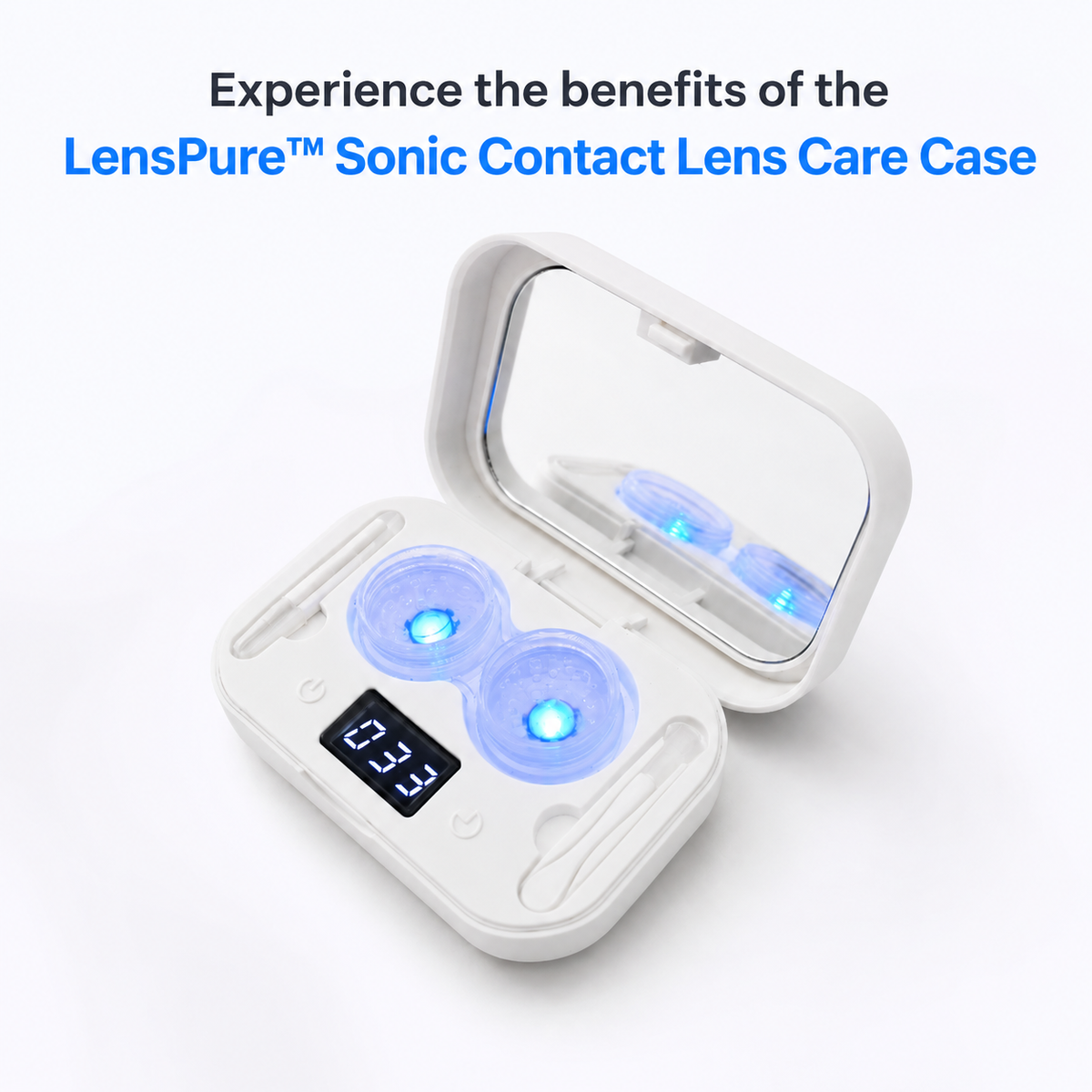 LensPure™ Sonic Contact Lens Care Case