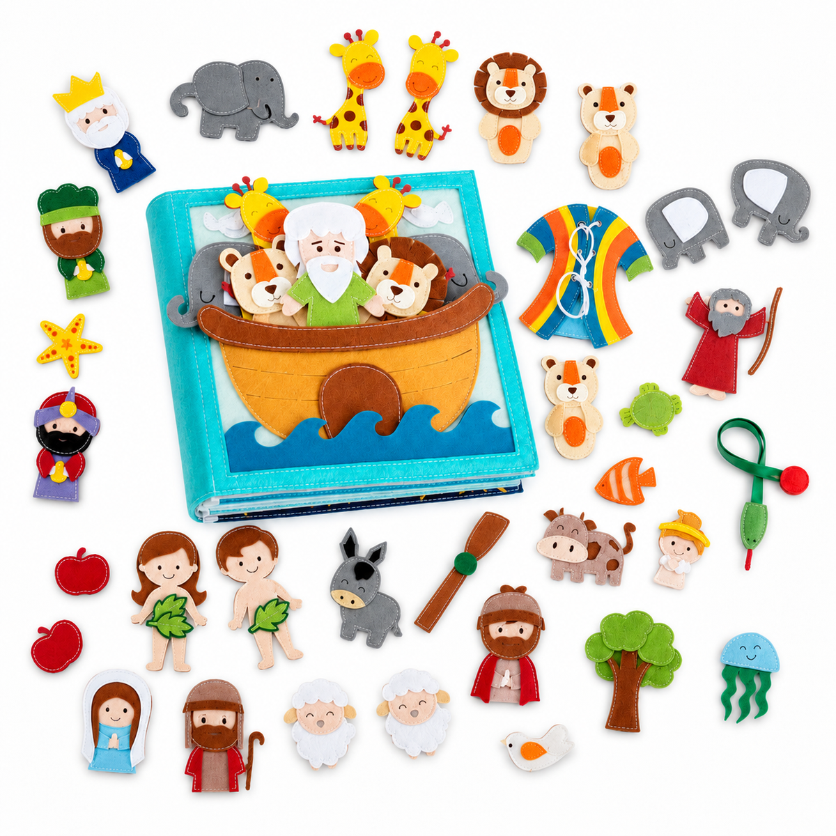 FaithNest™ Interactive Bible Activity Book