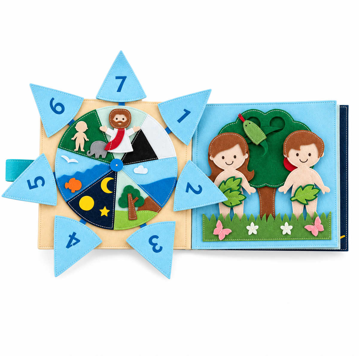 FaithNest™ Interactive Bible Activity Book