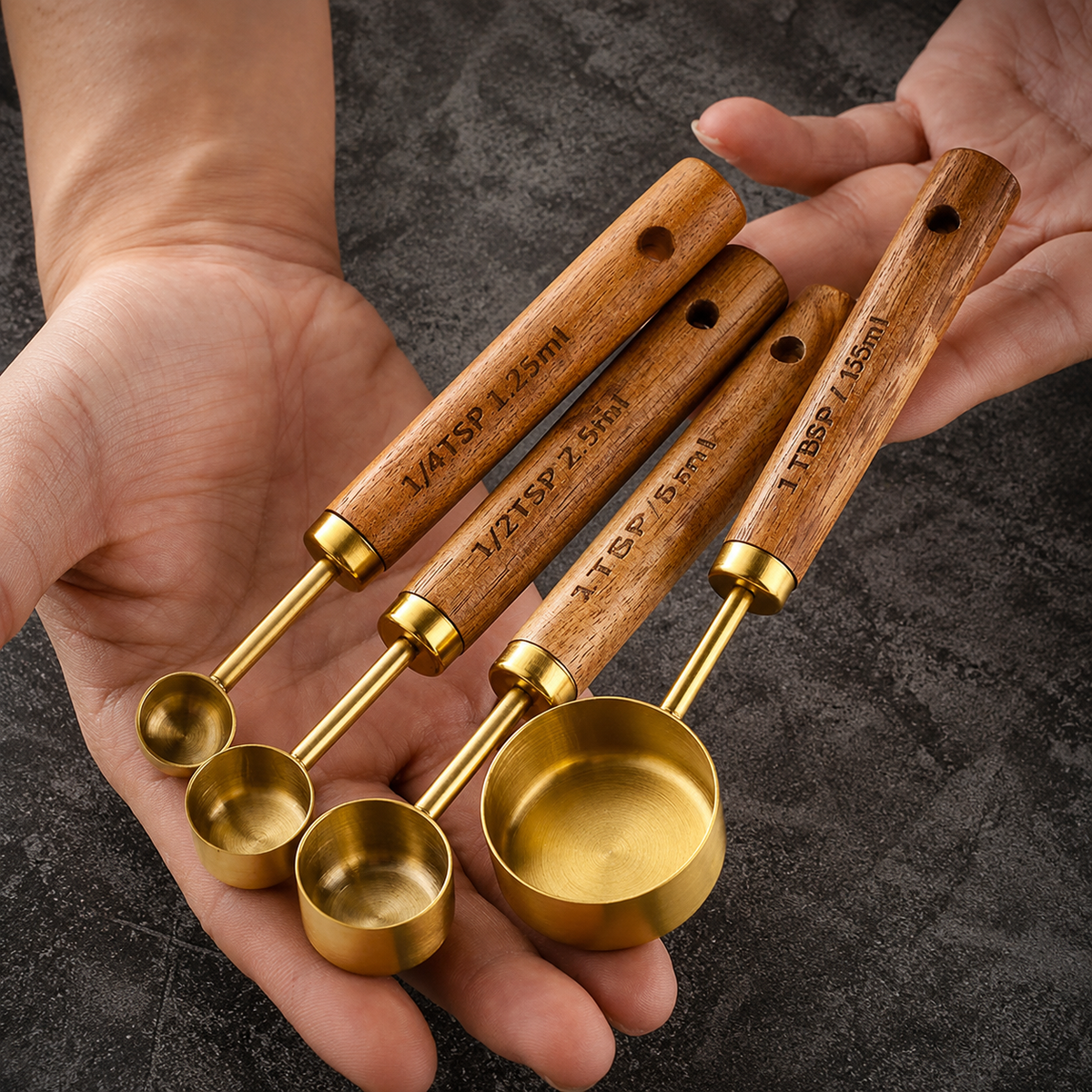 MeasureCraft™ 8-Piece Culinary Measuring Set