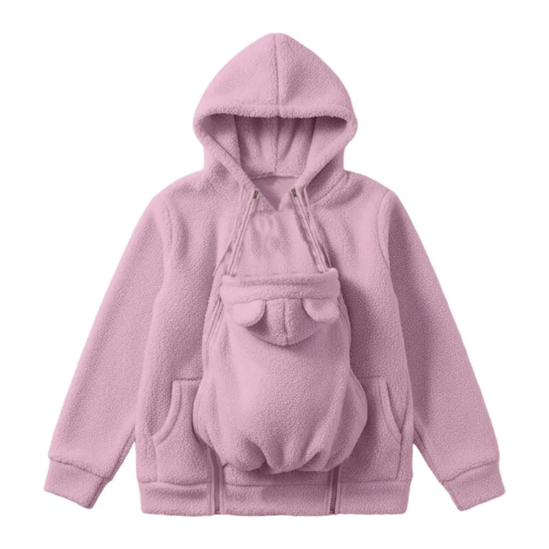 MamaNest™ Cozy Babywearing Sherpa Hoodie