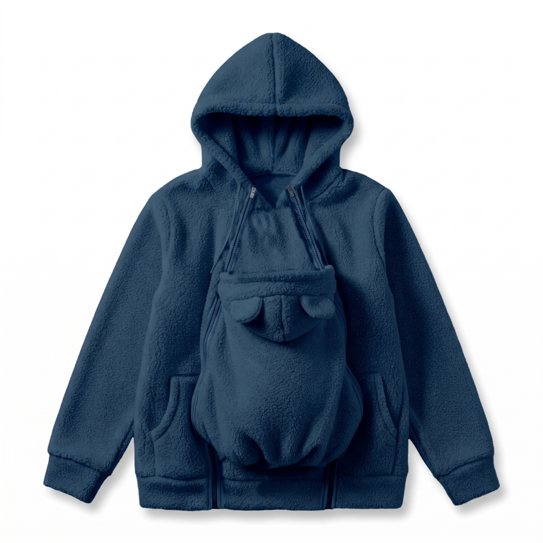 MamaNest™ Cozy Babywearing Sherpa Hoodie