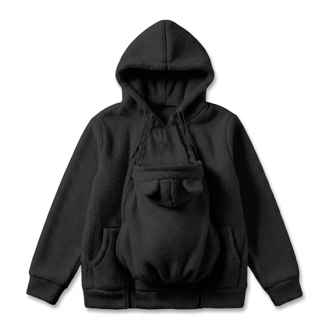 MamaNest™ Cozy Babywearing Sherpa Hoodie