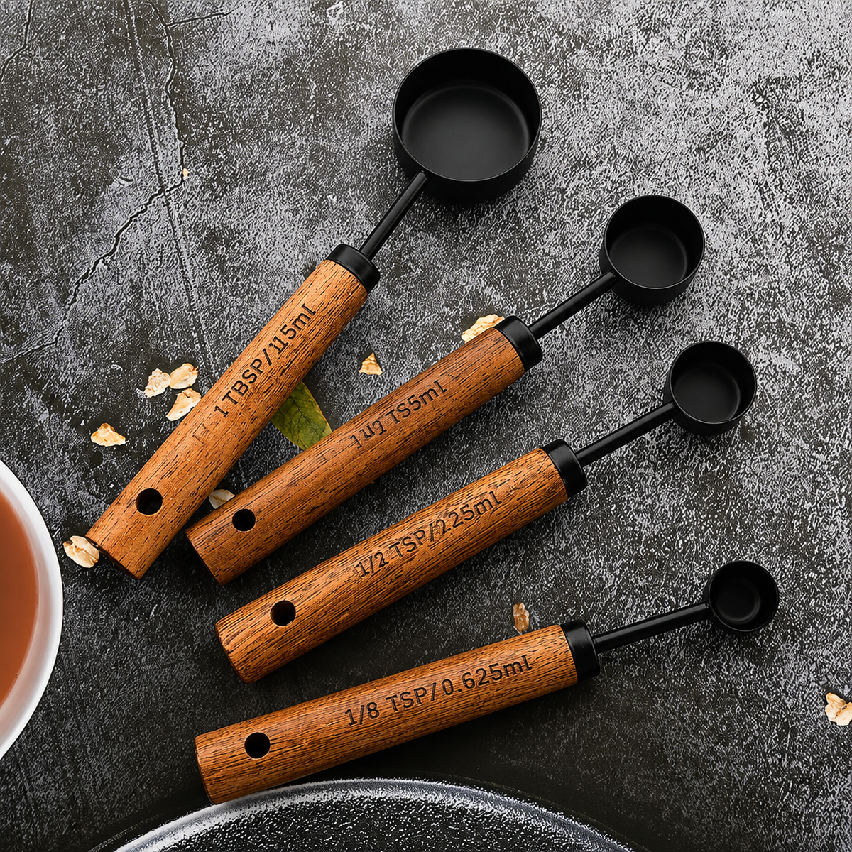 MeasureCraft™ 8-Piece Culinary Measuring Set