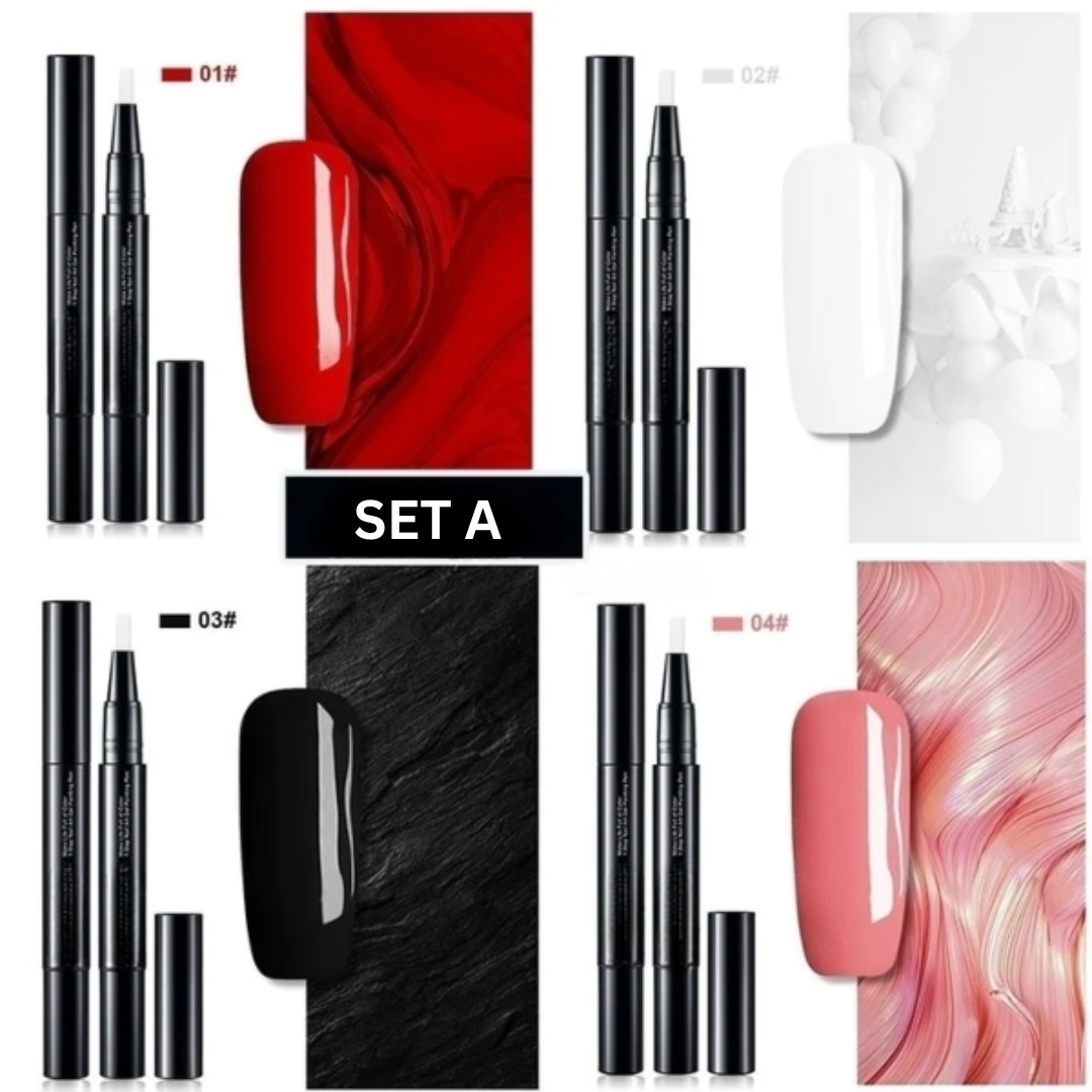 NailGlow™ Nail Art Gel Pens – Perfect Designs in Seconds