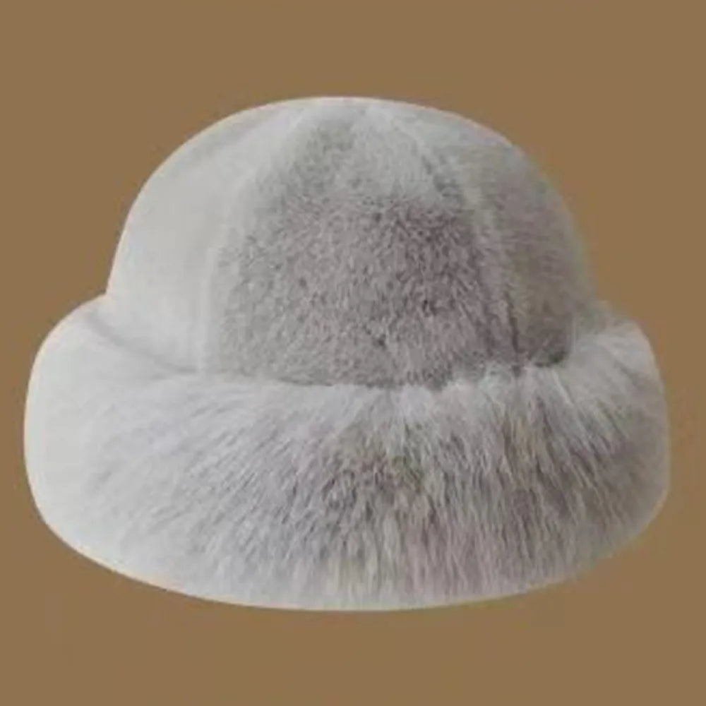 FurLuxe™ Elegant Faux Fur Winter Hat
