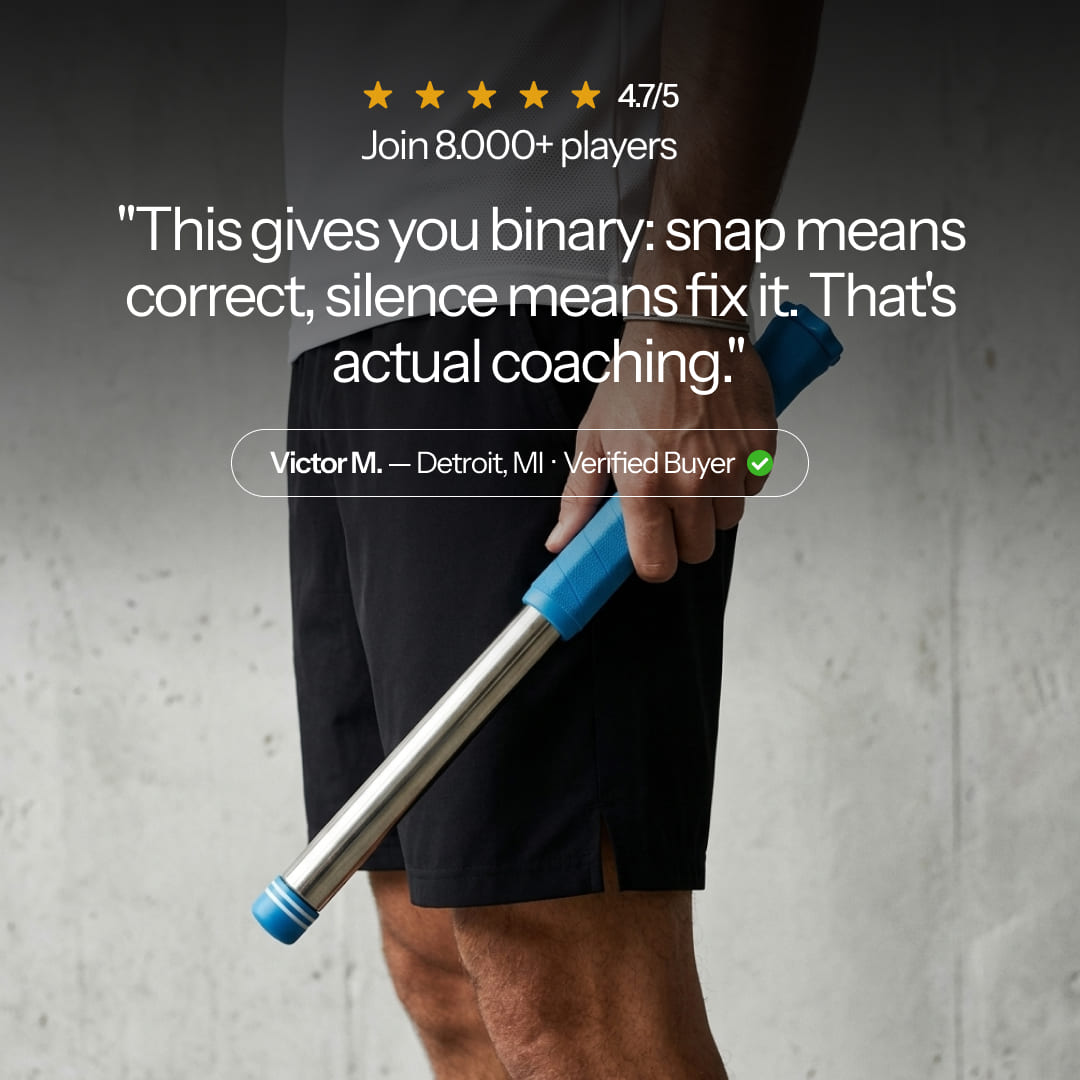 SwingSnap™ Tennis Swing Training Aid