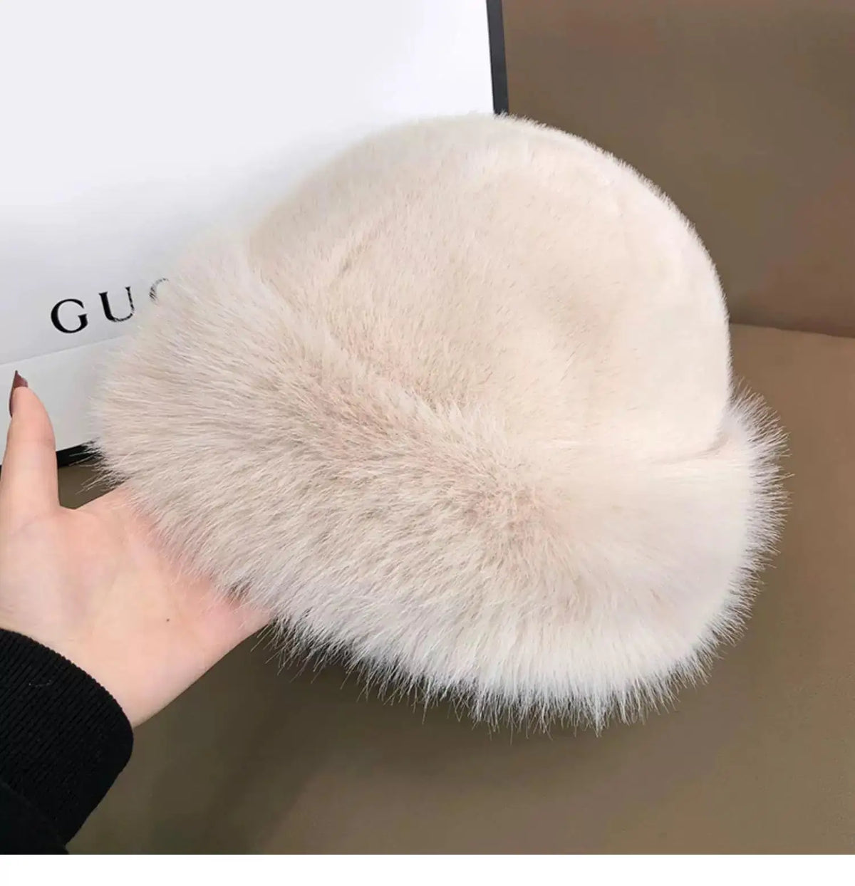 FurLuxe™ Elegant Faux Fur Winter Hat