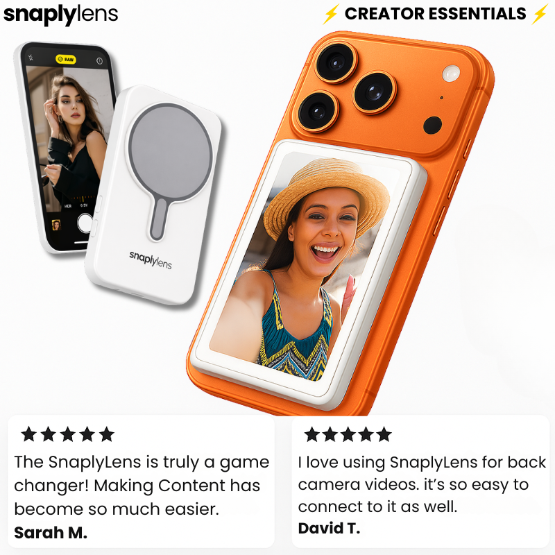 MirrorSnap™ Wireless Magnetic Selfie Screen