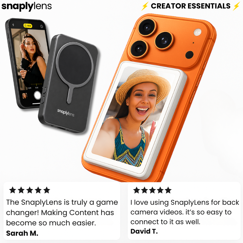 MirrorSnap™ Wireless Magnetic Selfie Screen
