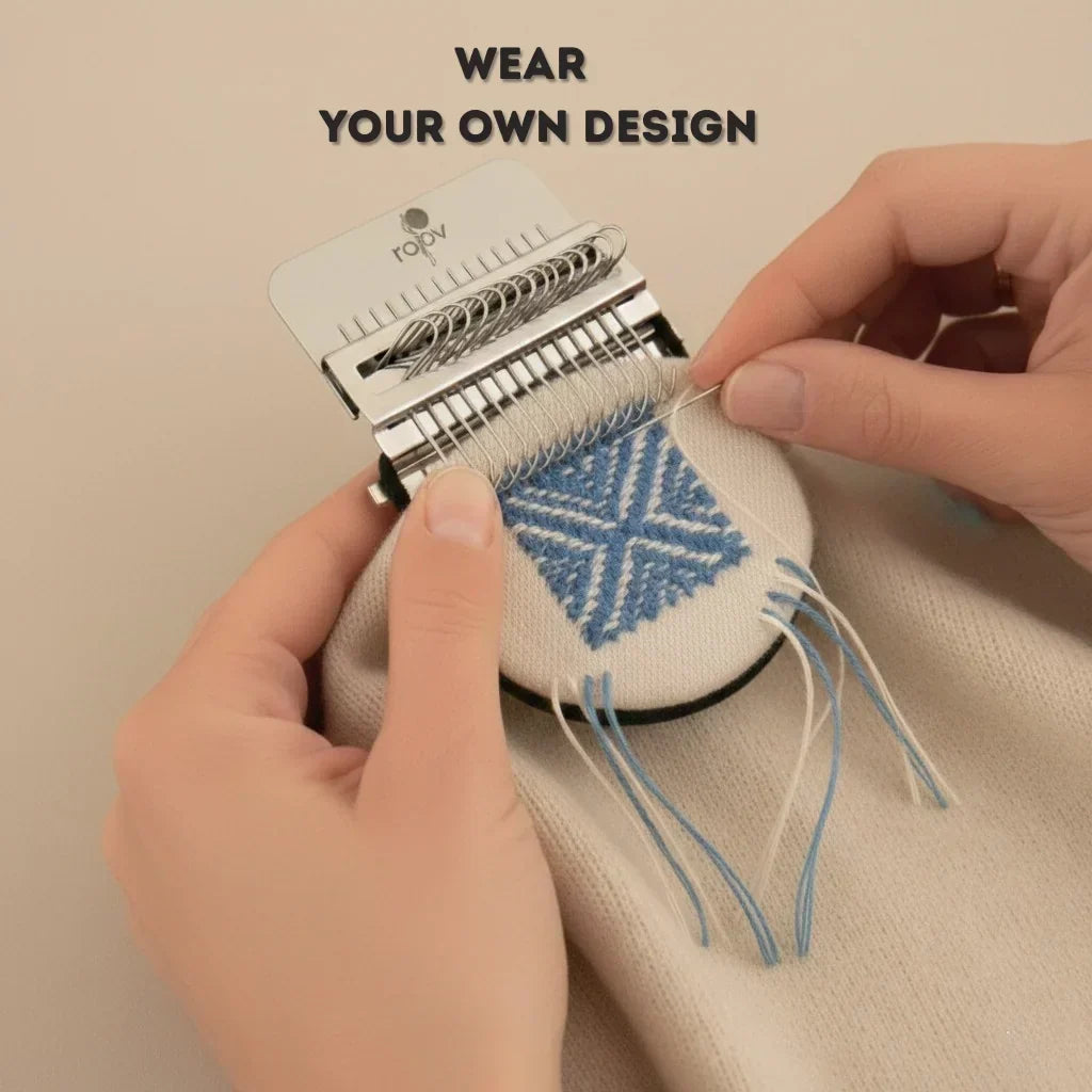 MendCraft™ Wooden Darning Kit