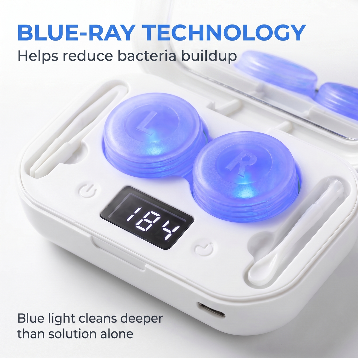 LensPure™ Sonic Contact Lens Care Case