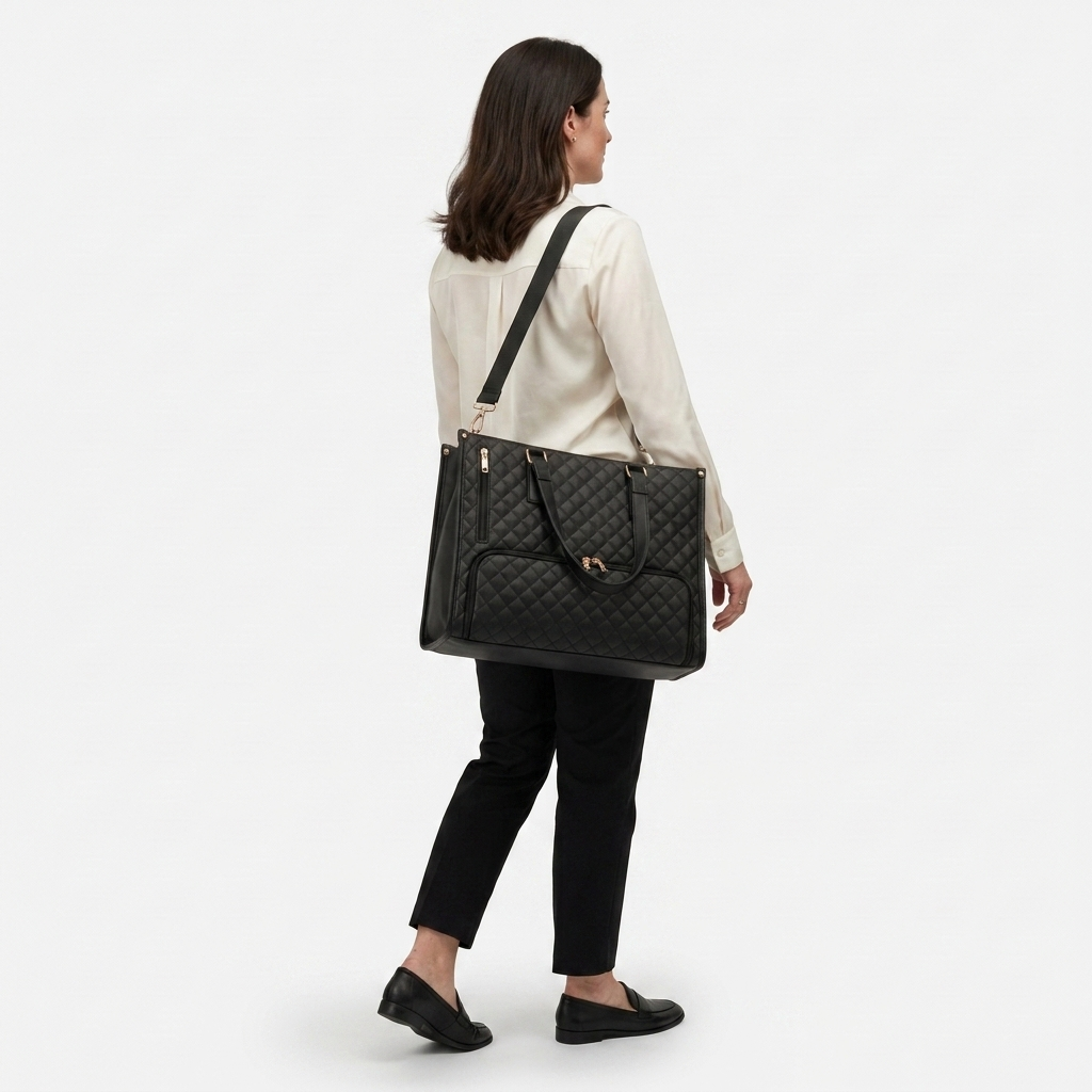 CarryLuxe™ 3-in-1 Multi-Function Tote Bag