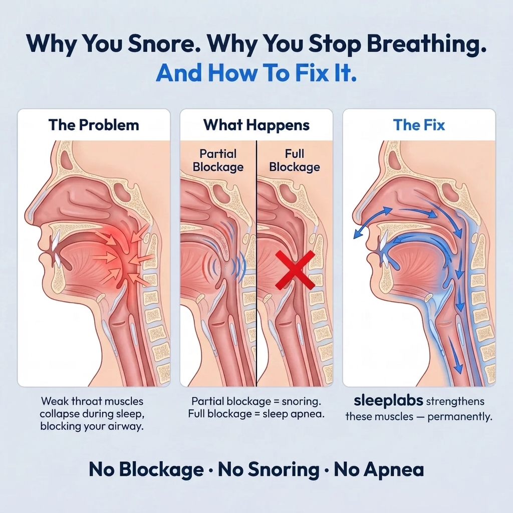 SleepEase™ Anti-Snoring Mouthpiece