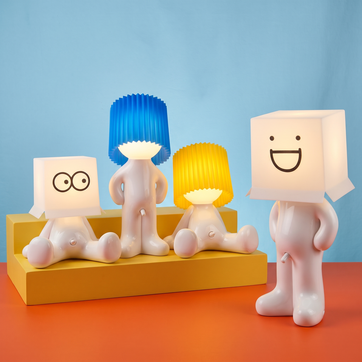 LumiPal™ Playful Pleated LED Table Lamp