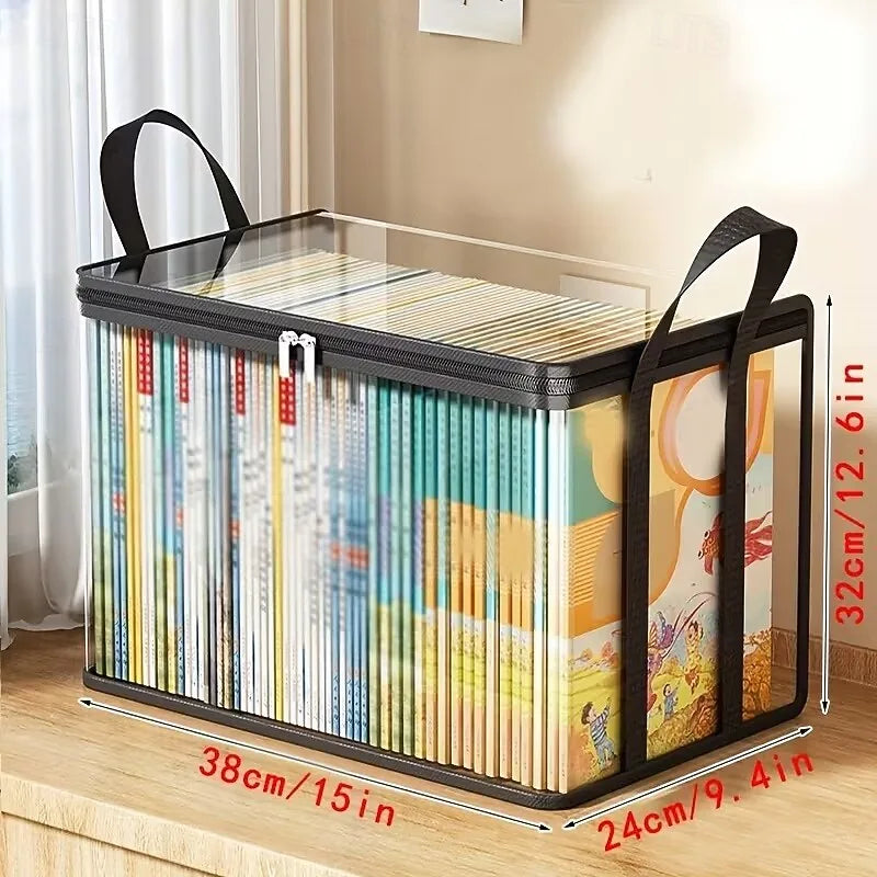Storeva™ 3-Piece Storage Box Set | Transparent Storage & Space-Saving Organisation
