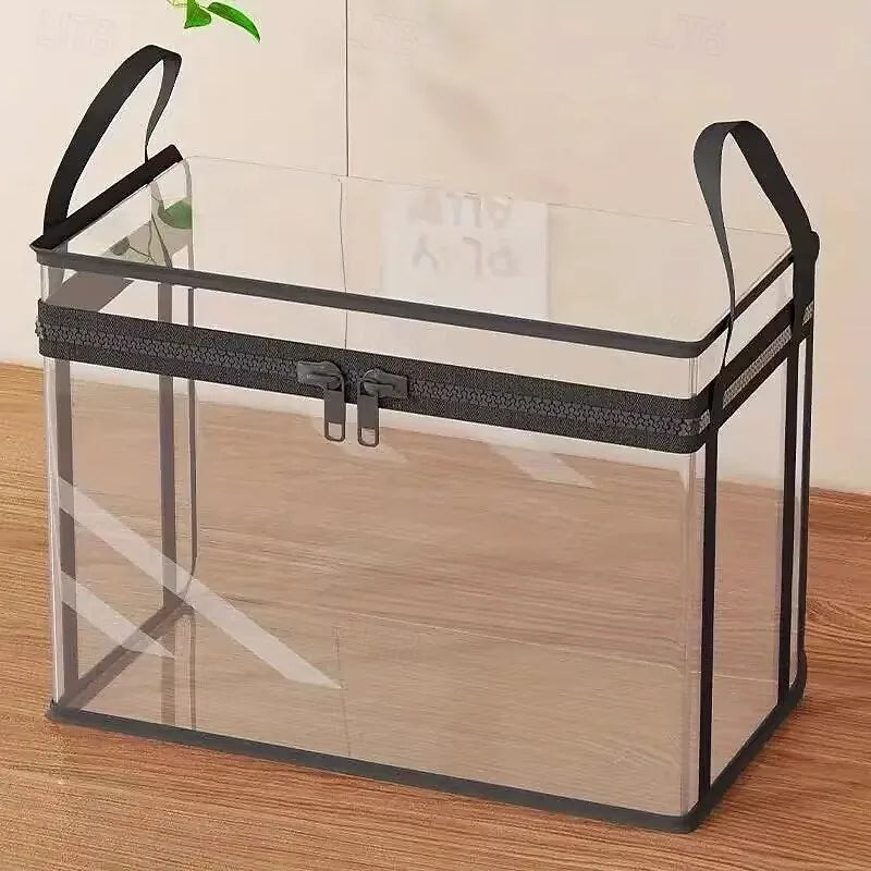 Storeva™ 3-Piece Storage Box Set | Transparent Storage & Space-Saving Organisation